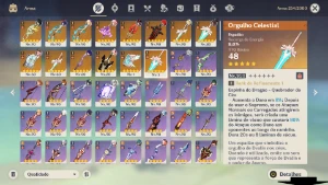 Conta Monstra com Raiden c2 + Bis e 35 T5 - Genshin Impact