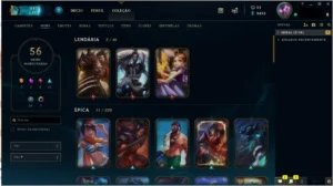 (c)onta lol diamante 4flex platina4soloq- ACEITO TIBIA COINS - League of Legends