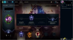 (c)onta lol diamante 4flex platina4soloq- ACEITO TIBIA COINS - League of Legends