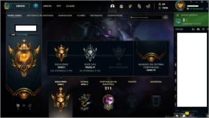 CONTA LEAGUE OF LEGENDS 11 GEMAS LOL
