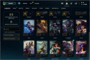 Conta Ouro 4 com 1 Skin e 20 champs ( Sem email confirmado ) - League of Legends LOL