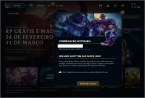 Conta Ouro 4 com 1 Skin e 20 champs ( Sem email confirmado ) - League of Legends LOL