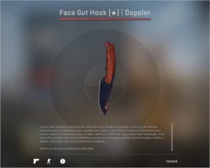 VENDO Faca Gut Hook (★) | Doppler - Counter Strike CS