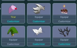 Conta rara de transformice, Com + no nick