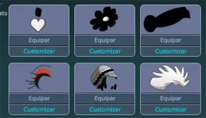 Conta rara de transformice, Com + no nick