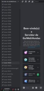 Servidor discord pronto - Serviços Digitais