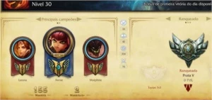 Conta Prata V + Annie Hextech - League of Legends LOL