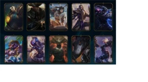 CONTA LOL VARIAS SKINS - League of Legends