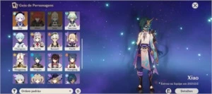 Genshin Impact AR52 4 Cinco estrelas e todos 4 estrelas
