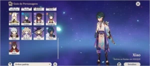 Genshin Impact AR52 4 Cinco estrelas e todos 4 estrelas