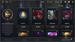 ESMERALDA III + 16(+1) SKINS + 39(+3) CAMPEÕES + 1º PASSE - League of Legends: Wild Rift LOL WR
