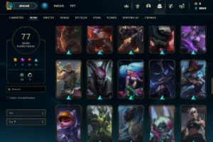 Conta ouro 3 e main master yi e mono shaco - League of Legends LOL