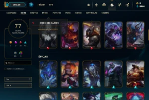 Conta ouro 3 e main master yi e mono shaco - League of Legends LOL