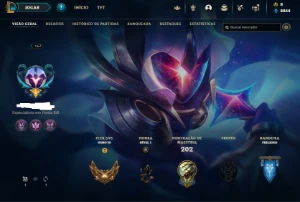 Conta ouro 3 e main master yi e mono shaco - League of Legends LOL