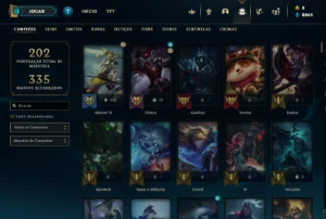 Conta ouro 3 e main master yi e mono shaco - League of Legends LOL
