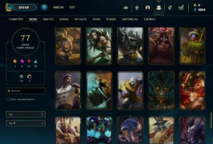 Conta ouro 3 e main master yi e mono shaco - League of Legends LOL