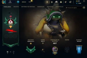 Conta Full Acesso | Skin Rammus Rei | Level 234 - 108 Skins