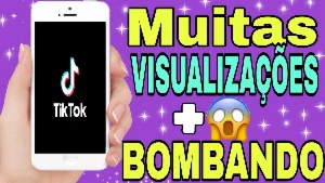 Muitas Visualizações Bombando - Redes Sociais