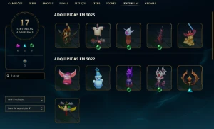 Conta Gold Iv Lvl 297 - League of Legends LOL