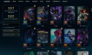 Conta Gold Iv Lvl 297 - League of Legends LOL