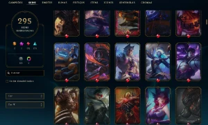 Conta Gold Iv Lvl 297 - League of Legends LOL