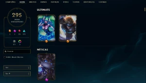 Conta Gold Iv Lvl 297 - League of Legends LOL