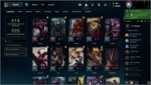 Vendo ACC com 495 Skins + Todos os Eternos habilitados - League of Legends LOL