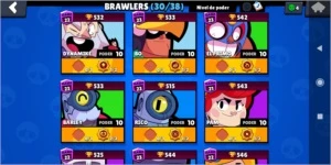 Conta antiga de Brawl stars