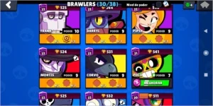 Conta antiga de Brawl stars