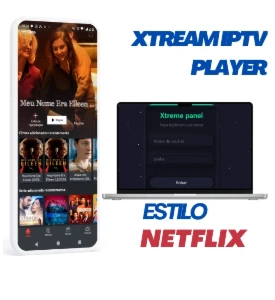 Script Xtream Iptv Player Estilo Netflix + Apk Base