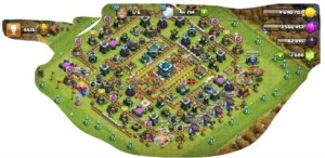 Conta Centro de Vila 13, Quase full - Clash of Clans