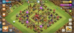 CV 10 quase full - Clash of Clans