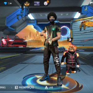 Conta free fire level 59