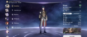 Conta honkai star rail seele + blade + Himeko, Bailu, bronya - Honkai: Star Rail