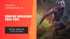 🔥 Contas Gemadas Free Fire 🔥