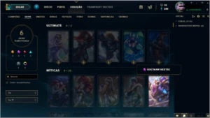Conta Diamante V // Nível 80 // 6 Skins - League of Legends LOL