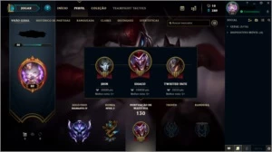 Conta Diamante V // Nível 80 // 6 Skins - League of Legends LOL