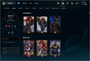 Conta de LoL e Valorant - League of Legends