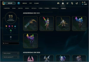 Conta de LoL e Valorant - League of Legends