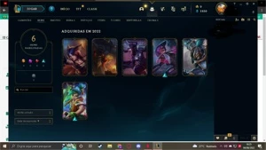 Conta smurf EMAIL NÃO VERIFICADO diamante 3 , mmr mt bom 65% - League of Legends LOL