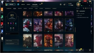 CONTA UNRANKED - DIAMOND NA SEASON PASSADA + RYZE TRIUNFANTE - League of Legends LOL