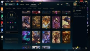 CONTA UNRANKED - DIAMOND NA SEASON PASSADA + RYZE TRIUNFANTE - League of Legends LOL