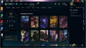 CONTA UNRANKED - DIAMOND NA SEASON PASSADA + RYZE TRIUNFANTE - League of Legends LOL