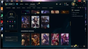 CONTA UNRANKED - DIAMOND NA SEASON PASSADA + RYZE TRIUNFANTE - League of Legends LOL
