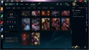 CONTA UNRANKED - DIAMOND NA SEASON PASSADA + RYZE TRIUNFANTE - League of Legends LOL