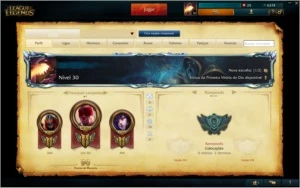 Conta DIAMANTE V SEASON 5 - League of Legends LOL