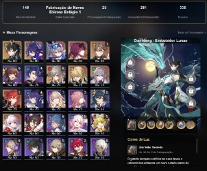 Genshin(AR60) / Star Rail (AR67) / Honkai (Lv80) - 3 em 1 ⭐️ - Genshin Impact