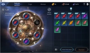 CONTA SA63 LANCEIRO LV 45/50k POWER  1 PET ÉPICO - MIR4