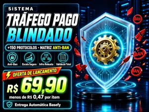 🛡️ Tráfego Pago Blindado: +150 Protocolos e Matriz Anti-Ban - Outros
