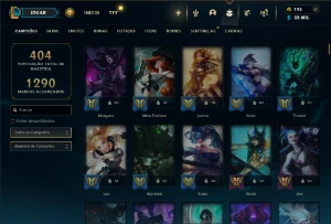 Fullacesso - Conta De 2013 - 157 Skins - Level 458 - 165 Cam - League of Legends LOL